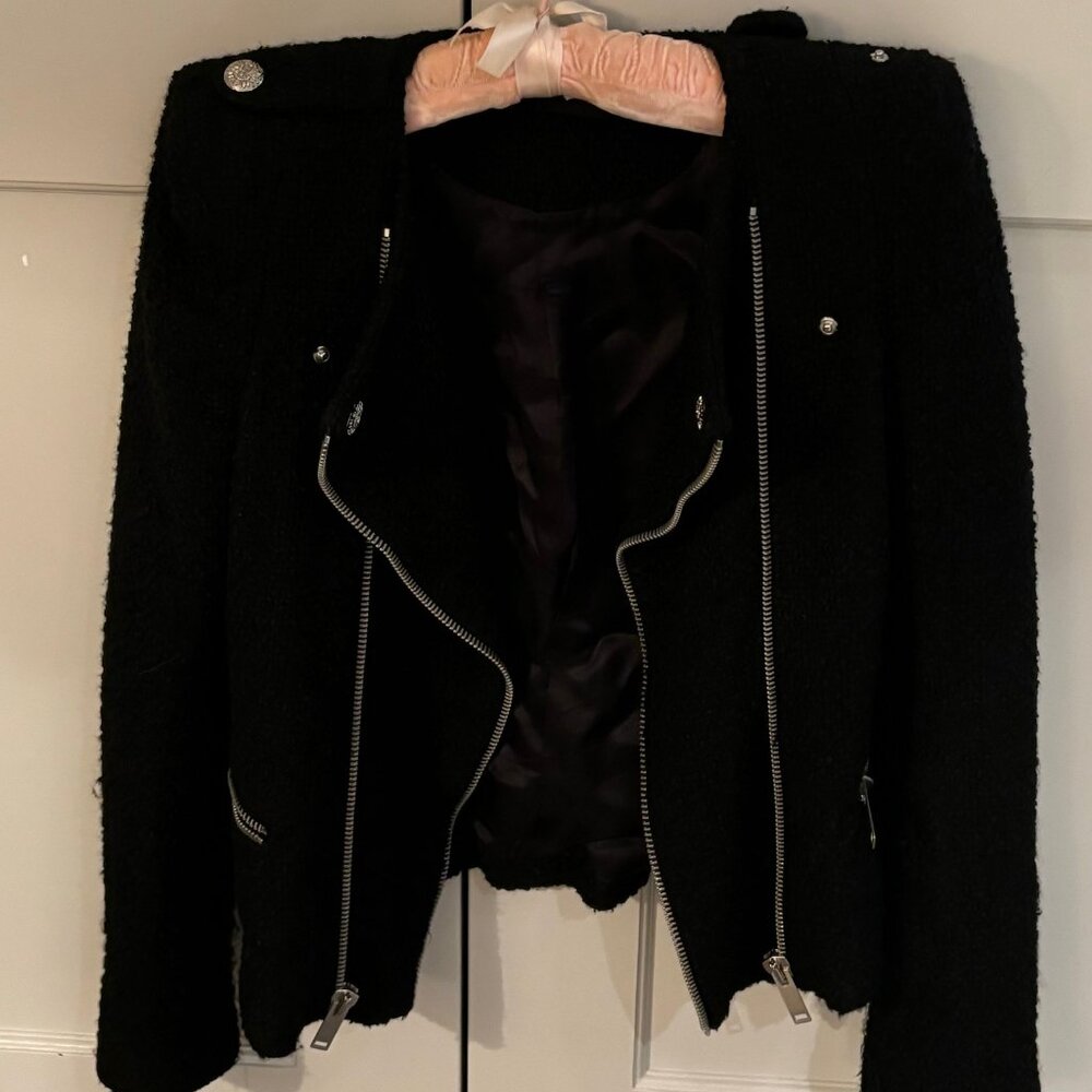 Zara Tweed in the Style of Chanel - Black